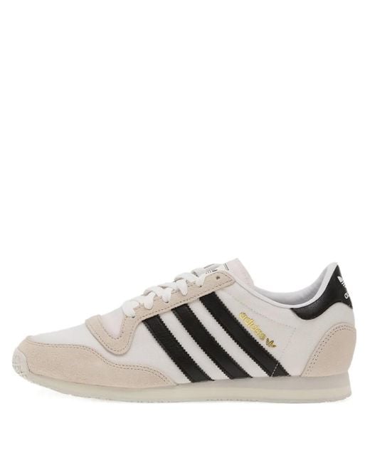 Adidas White Galaxy Og Suede Sneakers for men