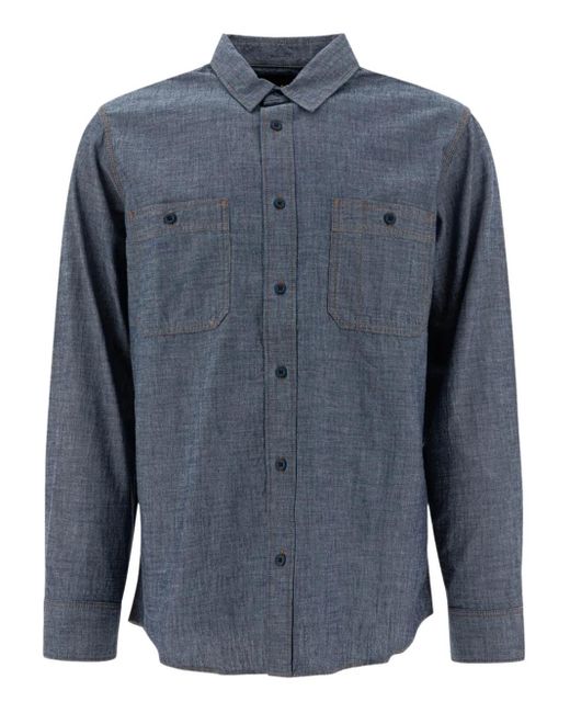 Filson Hemd mit doppelter Tasche in Blue für Herren