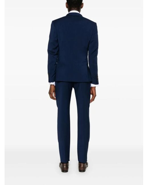 Costume Boutonné À Revers Crantés Reveres 1949 pour homme en coloris Blue
