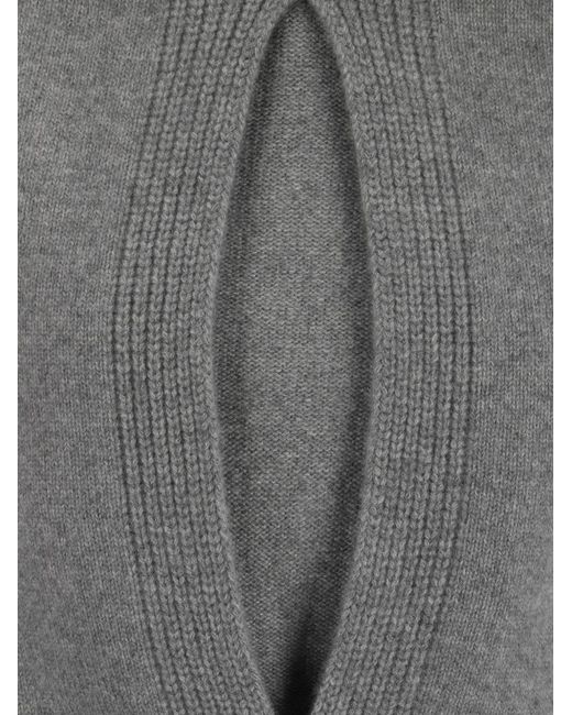 Sa Su Phi Gray Back-Slit Jumper