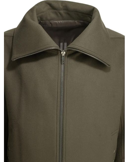 Rick Owens Green Draculaflight Bomber Jacket for men