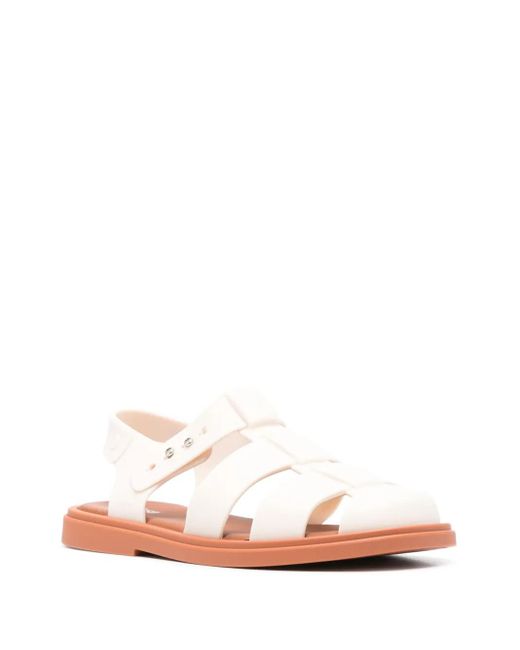 Melissa Pink Emma Multiple-Straps Sandals
