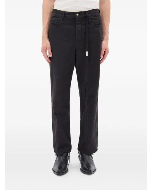 Ann Demeulemeester Black Hodur Trousers for men