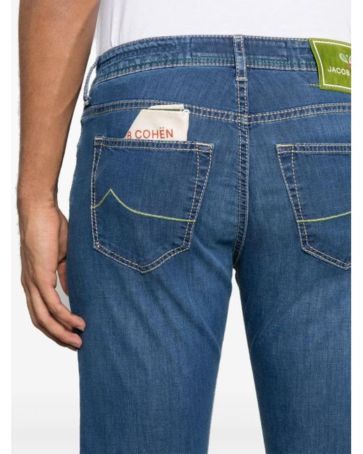 Jacob Cohen Blue Bard Jeans for men