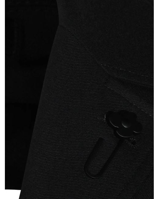 Lardini Black Notch-Lapel Button-Up Blazer for men