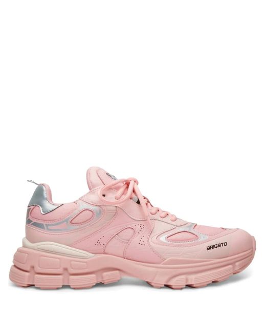 Axel Arigato Pink Sphere Trip Runner Sneakers
