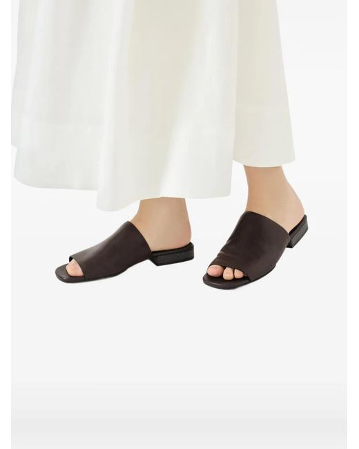 Brunello Cucinelli Black Monili-detail Sandals