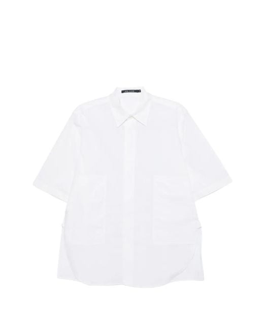 Sofie D'Hoore White Bodhi Short-Sleeved Shirt