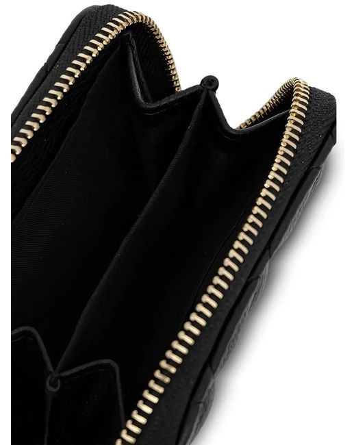Guess Black Quilted Logo Wallet
