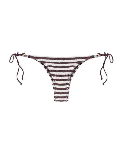 Bondeye White Vista Bikini Bottoms