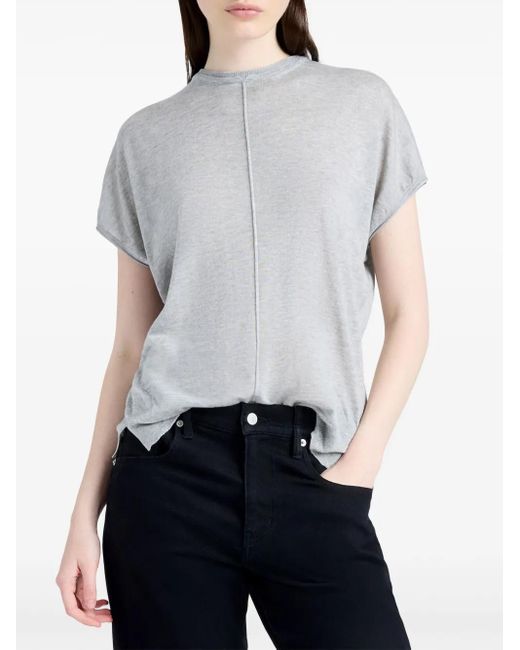 Proenza Schouler Gray Ares Knitted Top