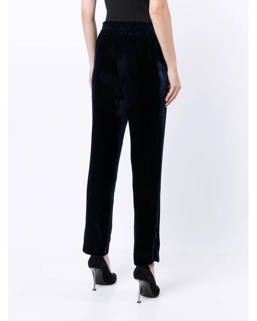 RTA Pyjamabroek Met Fluwelen-Effect in het Black