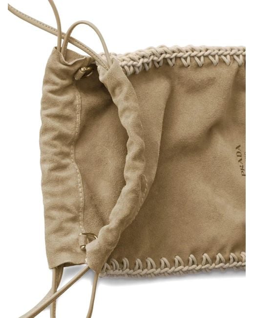 Prada Natural Suede Smartphone Case