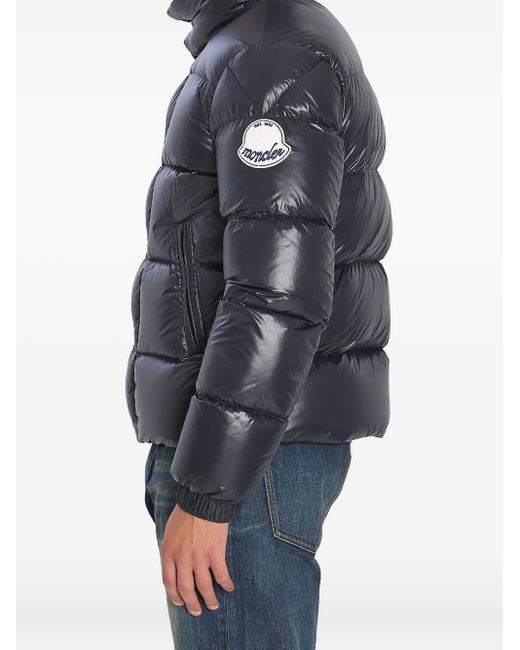 Moncler Blue Coats for men