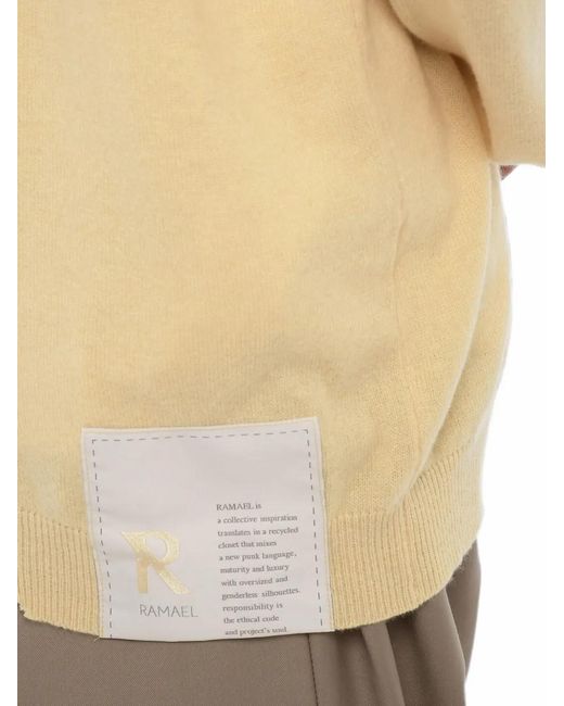 Ramael Natural Crew Neck Long-Sleeve Sweater for men