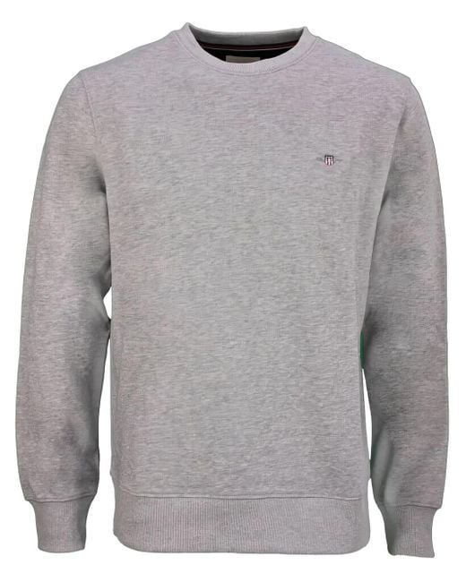 メンズ Gant Shield スウェットシャツ Gray