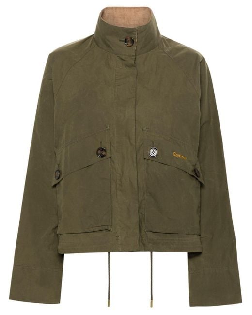 Barbour Green Crowdon Showerproof Jacket