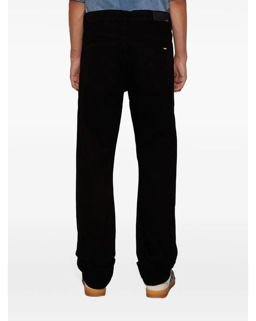 Amiri Black Slash Jeans for men