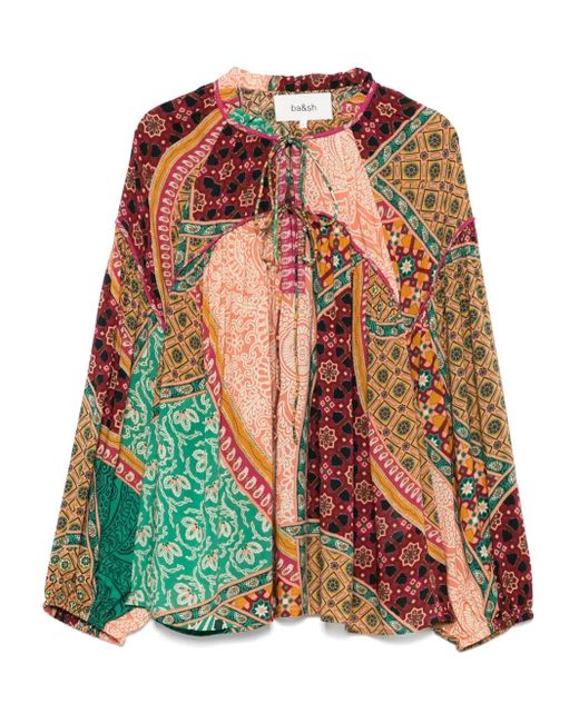 Ba&sh Yellow Faith Blouse