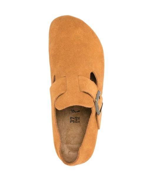 Birkenstock Brown London Suede Loafers