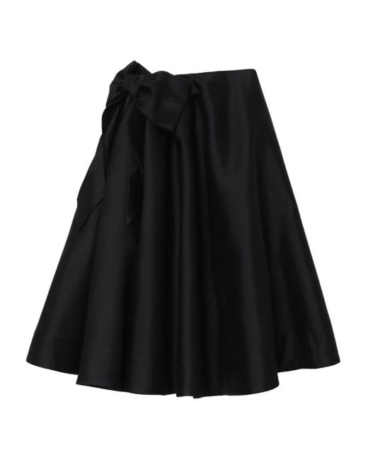 ShuShu/Tong シルク スカート Black