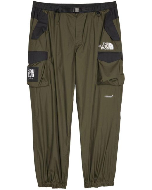 The North Face Green X Undercover Belted Track Pants for men