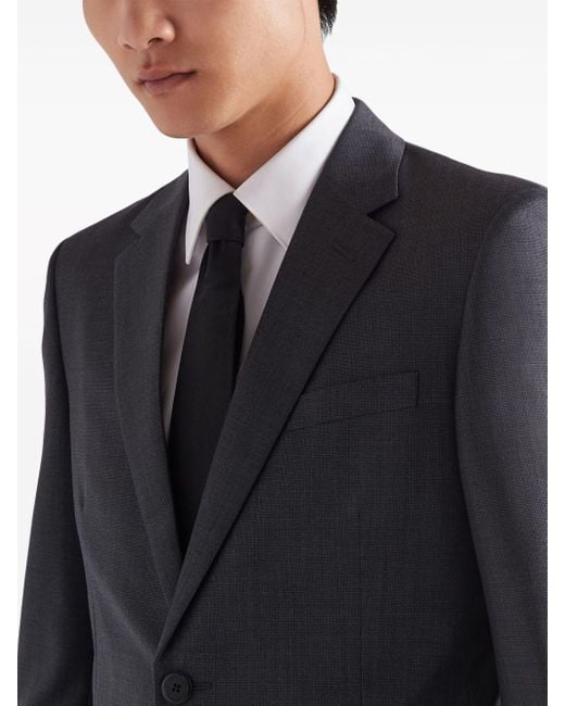 Prada Einreihiger Anzug in Gray für Herren