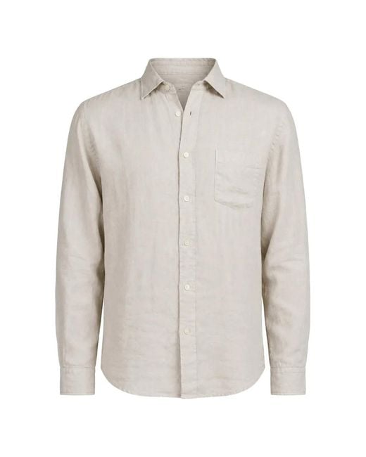Hartford White Paul Pocket-Detail Shirt for men