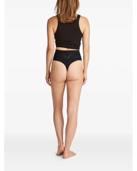 Calvin Klein Black Logo Sheer Briefs