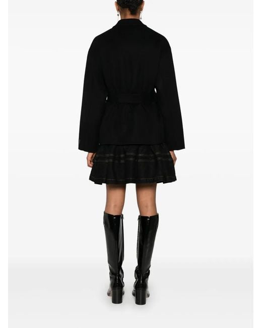 Chaqueta Con Cinturón KENZO de color Black