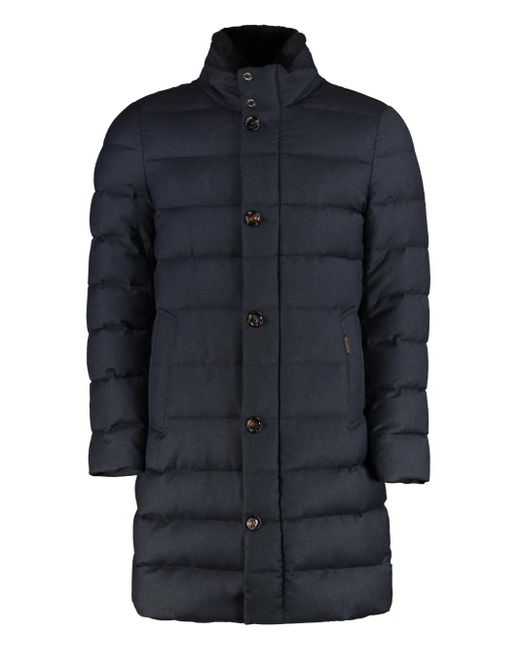 メンズ Moorer Nettuno パデッドコート Blue