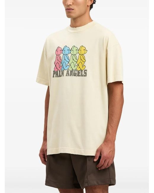 Palm Angels Natural T-Shirts And Polos for men