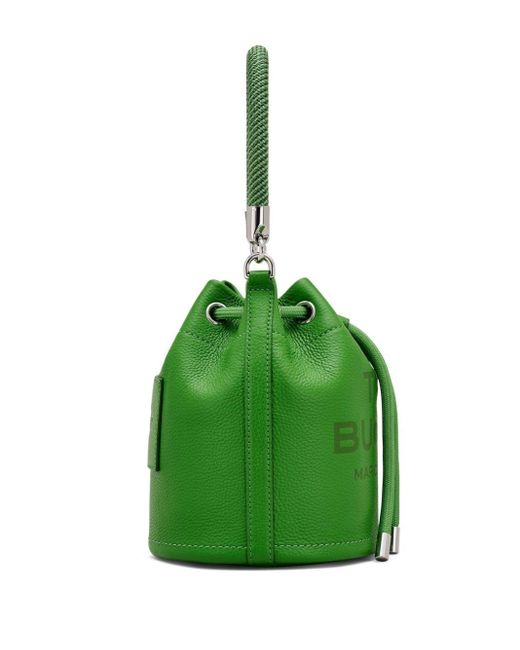 Marc Jacobs The Leather Bucket Tas in het Green