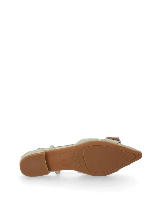 Frau Metallic Buckle-Detail Pumps