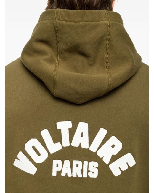 Zadig & Voltaire Green Sacha Sweatshirt for men