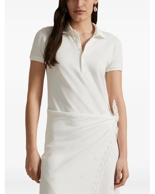 Polo Ralph Lauren ポロシャツ マキシドレス White