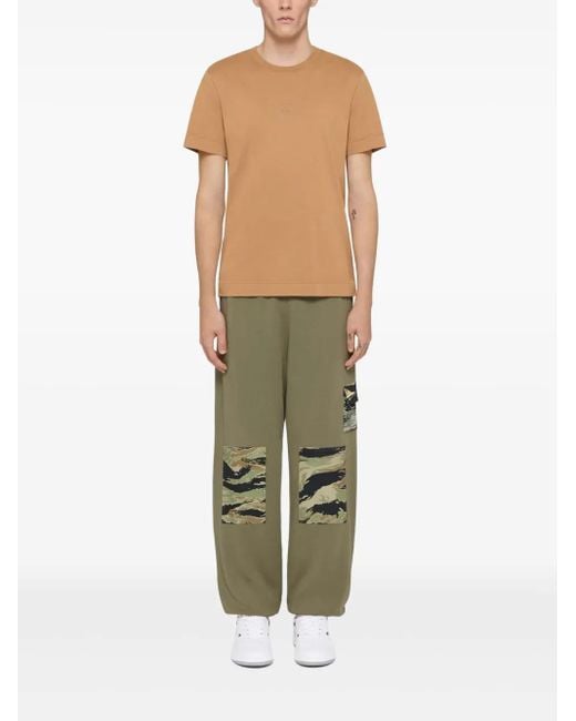 Givenchy Green Camo-Patch Track Pants for men