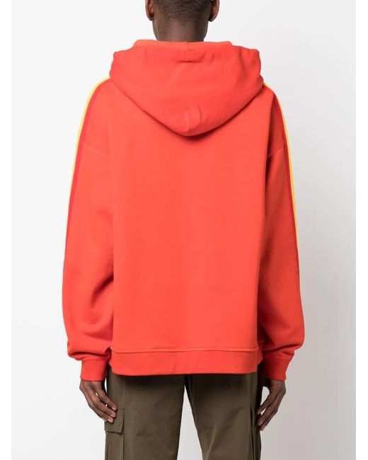 DSquared² Pink Hoodie En Coton À Logo Imprimé for men