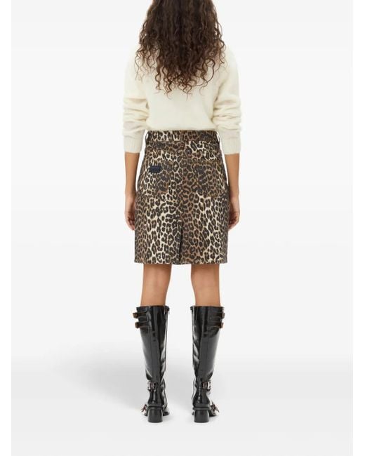 Ganni Black Skirts