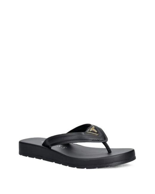 Guess Black Candry Logo Sandals
