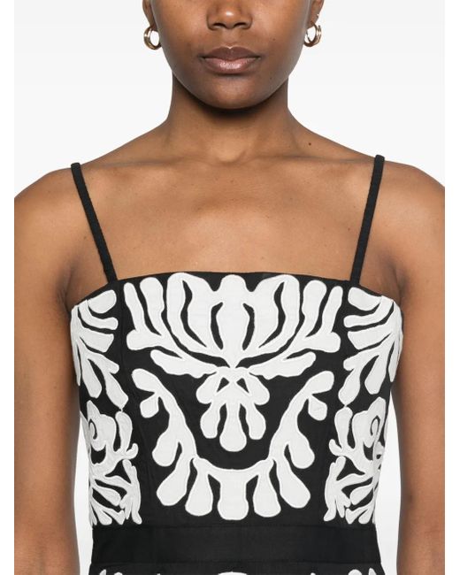 Sea White Agathe Midi Dress