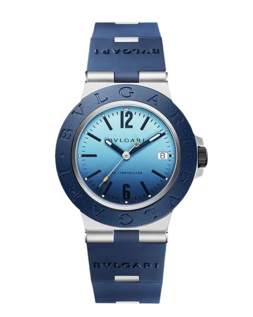 BVLGARI Blue Bulgari Aluminium Watch for men