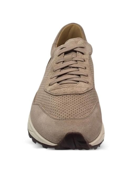 Henderson Brown Sirio Perforated Sneakers for men