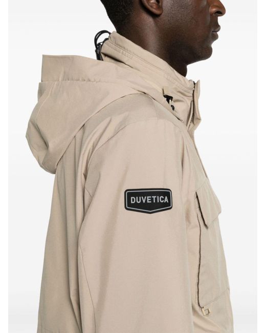 Duvetica Natural Drawstring Hooded Jacket for men