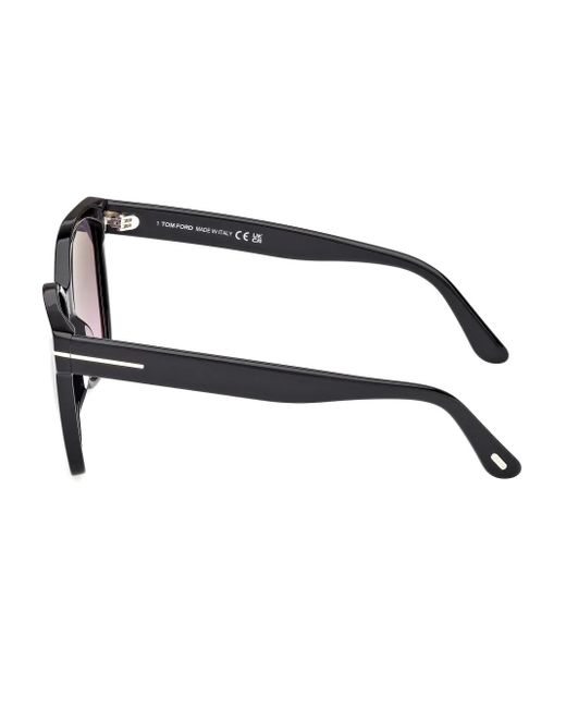 Tom Ford Brown Square-Frame Sunglasses