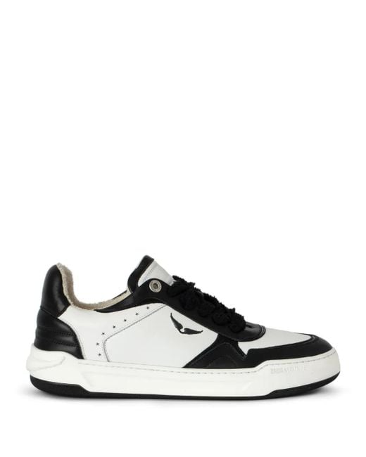 Zadig & Voltaire White Wings Low-Top Sneakers for men