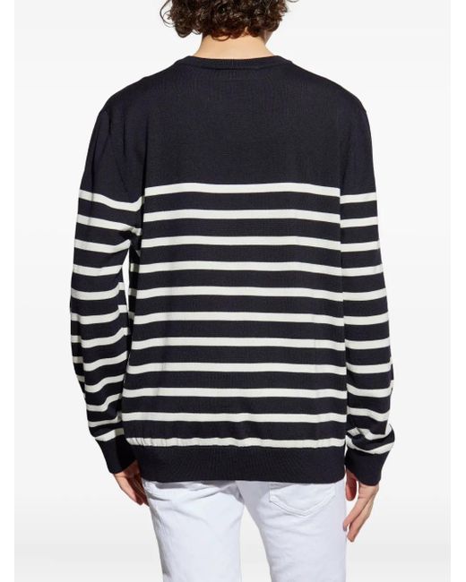Round-Neck Knitwear DSquared² de hombre de color Blue