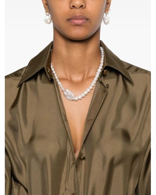 Zimmermann Green Crush Shirt
