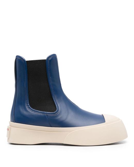 Shoes > boots > chelsea boots Marni en coloris Blue