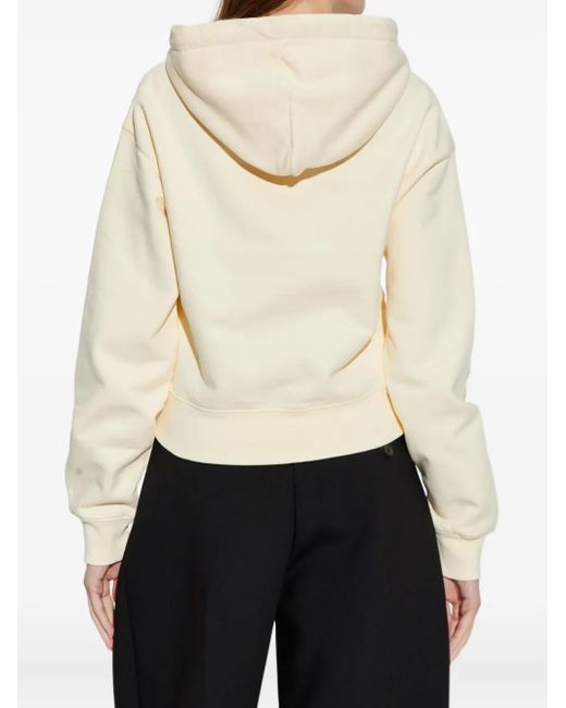 Sudadera Con Capucha Y Parche Del Logo Jacquemus de color Natural